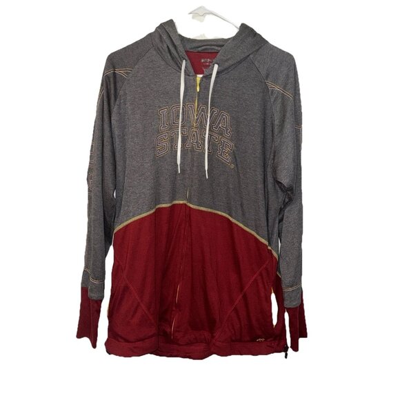 Iowa State University Women's Full Zip Hoodie Knit Size 2X - Picture 2 of 6